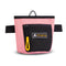 The Olly Dog Goodie Treat Bag can be worn around the waist, or clipped to a belt or pants pocket. The bag is water-resistant, and the magnetic closure allows quick and easy access to treats and to close the bag with ease. The front zipper pocket is the perfect size to hold car keys or a roll of waste bags!