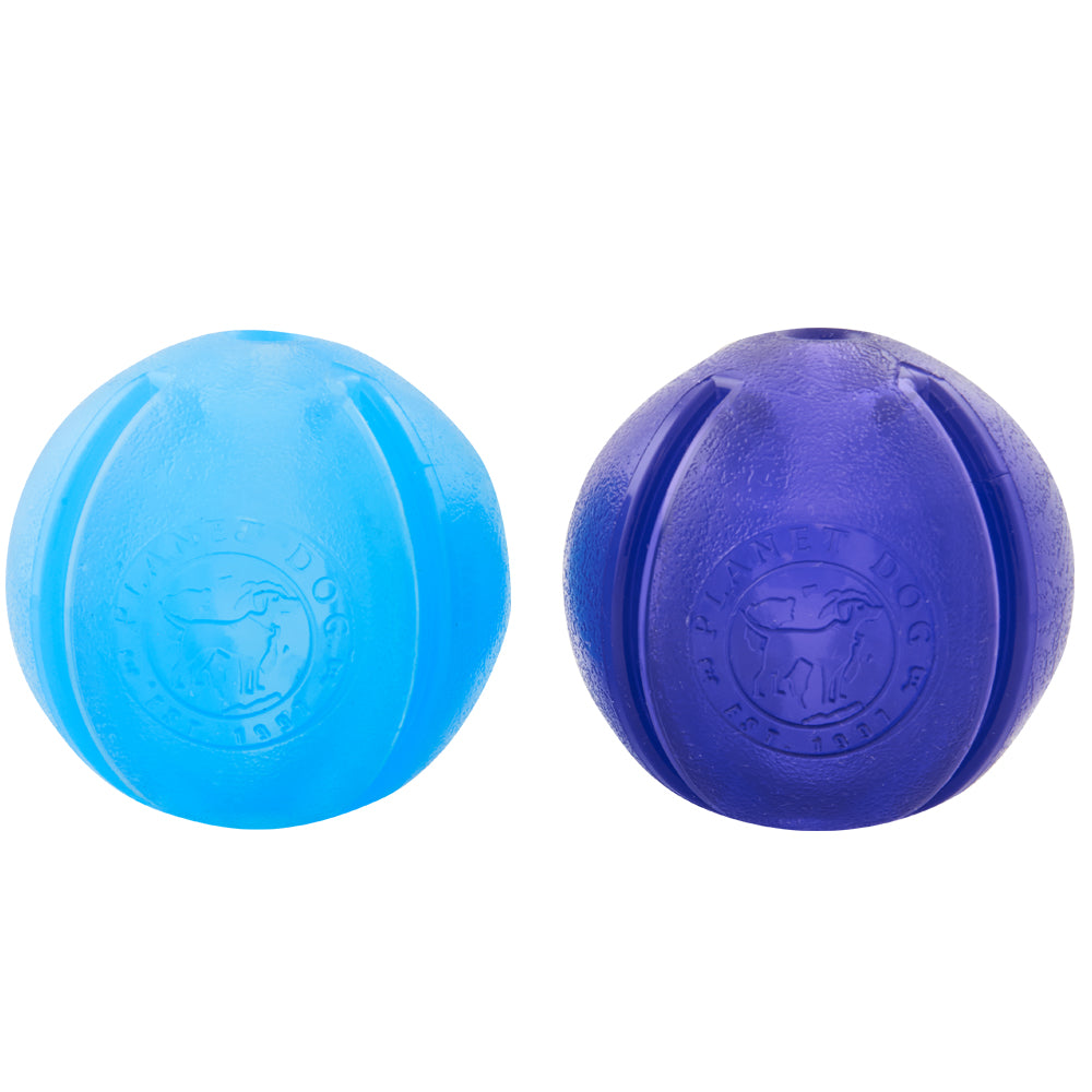 Guru is an ultra-durable interactive toy features five different openings to hide treats. This toy is designed to release treats only when your dog has applied enough pressure for the treats to pop out. Dogs will need to chew and squeeze the ball to release the treats.