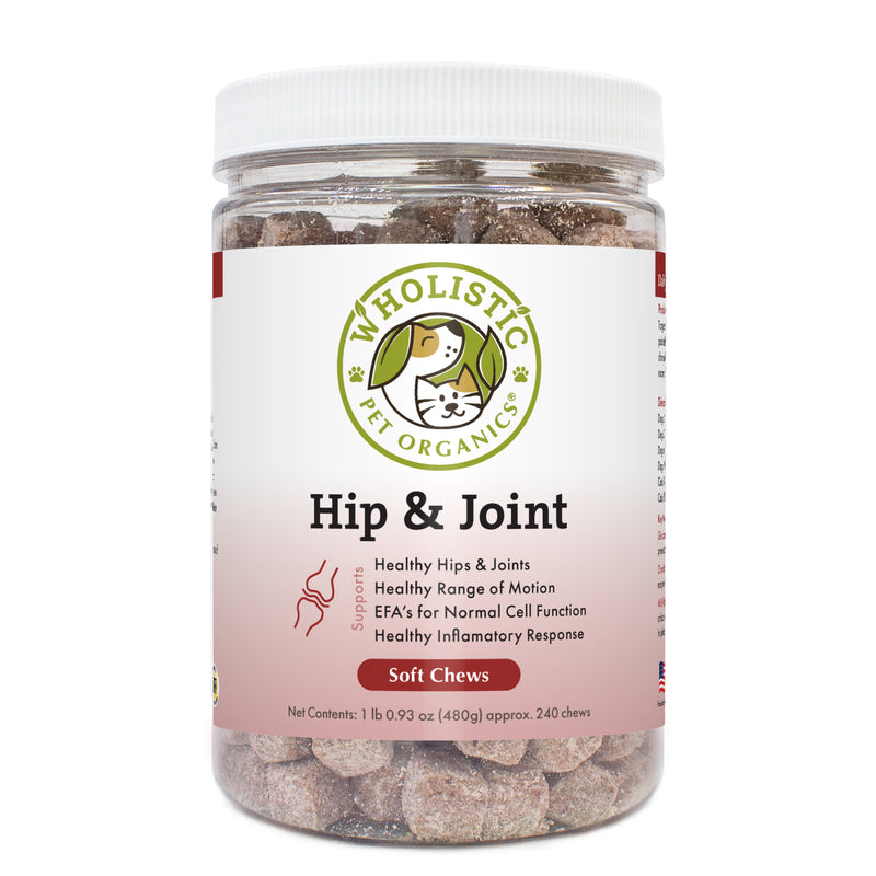 Hip & Joint Soft Chews are a synergistic blend of proven nutraceuticals and antioxidants that provide superior joint support and comfort for healthy hips and joints.