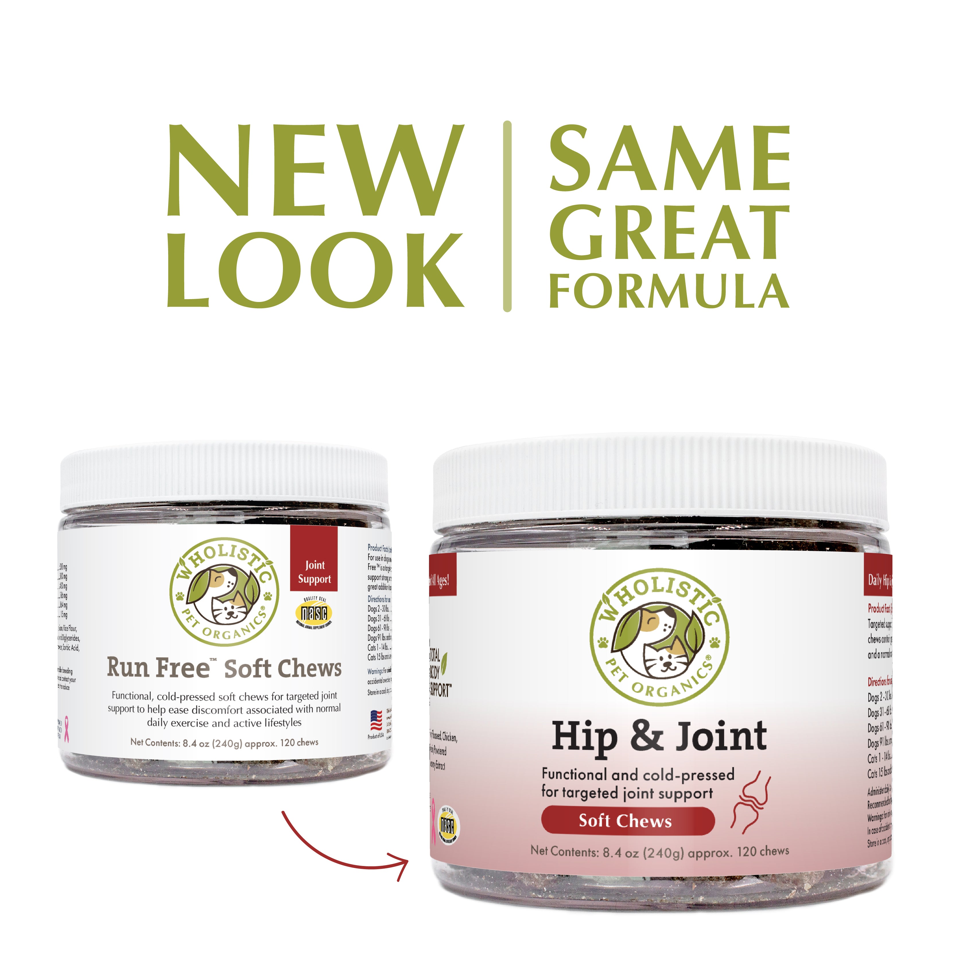 Hip & Joint Soft Chews are a synergistic blend of proven nutraceuticals and antioxidants that provide superior joint support and comfort for healthy hips and joints.