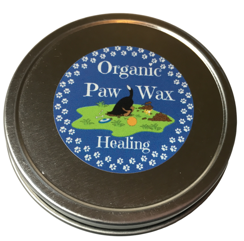 Our organic paw wax is handcrafted in small batches for ultimate quality and consistency. Use it to protect pads from drying out in the cold and snow or to heal dry and cracked pads and noses.