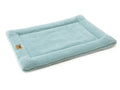The Montana Nap Pet Bed is made of 100% eco-friendly IntelliLoft fabric and fill. It is durable, lightweight, soft, and sizes are crate-friendly. Bed can be rolled up, folded, or tossed in the car for travel ease. Perfect for use in crates, homes, offices, hotel rooms, campers, etc.