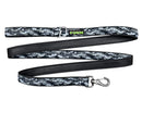 Leashes are waterproof, antibacterial, stylish, functional, durable, easy to clean, perfect for everyday use, and Made in the USA. Leashes feature a "Pup Top" bottle opener near the handle that can be used to attach an LED light or pick-up bags, and quick-snap hardware for easy collar attachment.