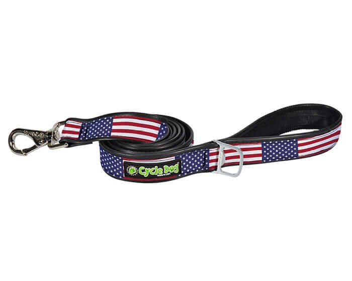 Leashes are waterproof, antibacterial, stylish, functional, durable, easy to clean, perfect for everyday use, and Made in the USA. Leashes feature a "Pup Top" bottle opener near the handle that can be used to attach an LED light or pick-up bags, and quick-snap hardware for easy collar attachment.