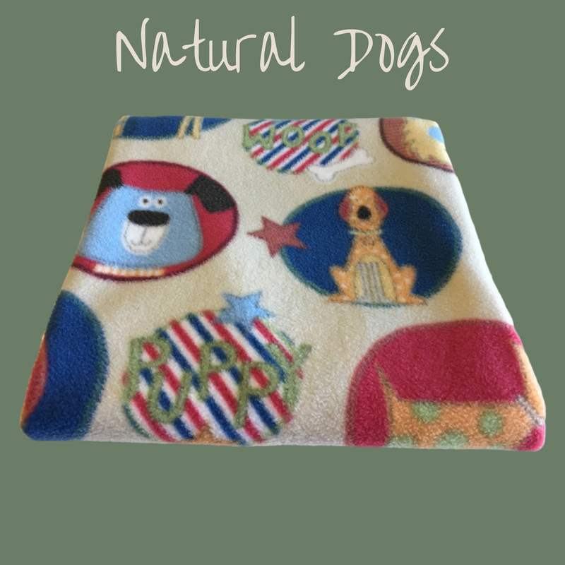 40" x 50" handmade fleece blanket for you or your pets. Blanket edges are finished.