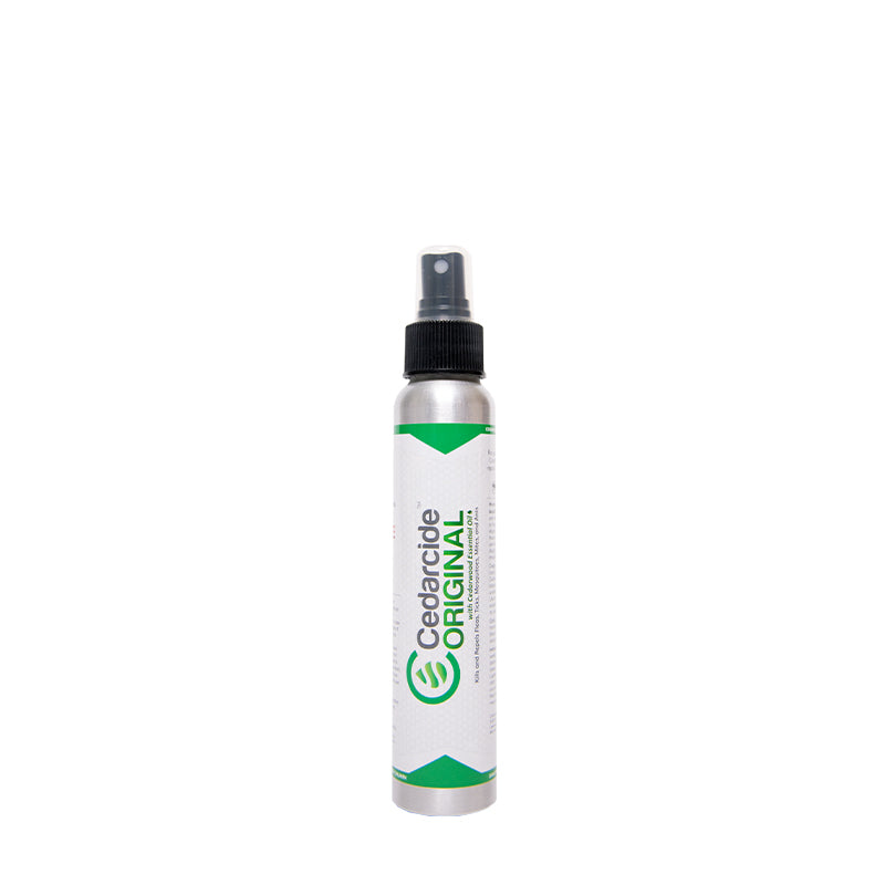Cedarcide Original is a natural pest repellent that is safe for use indoors and on people and pets.