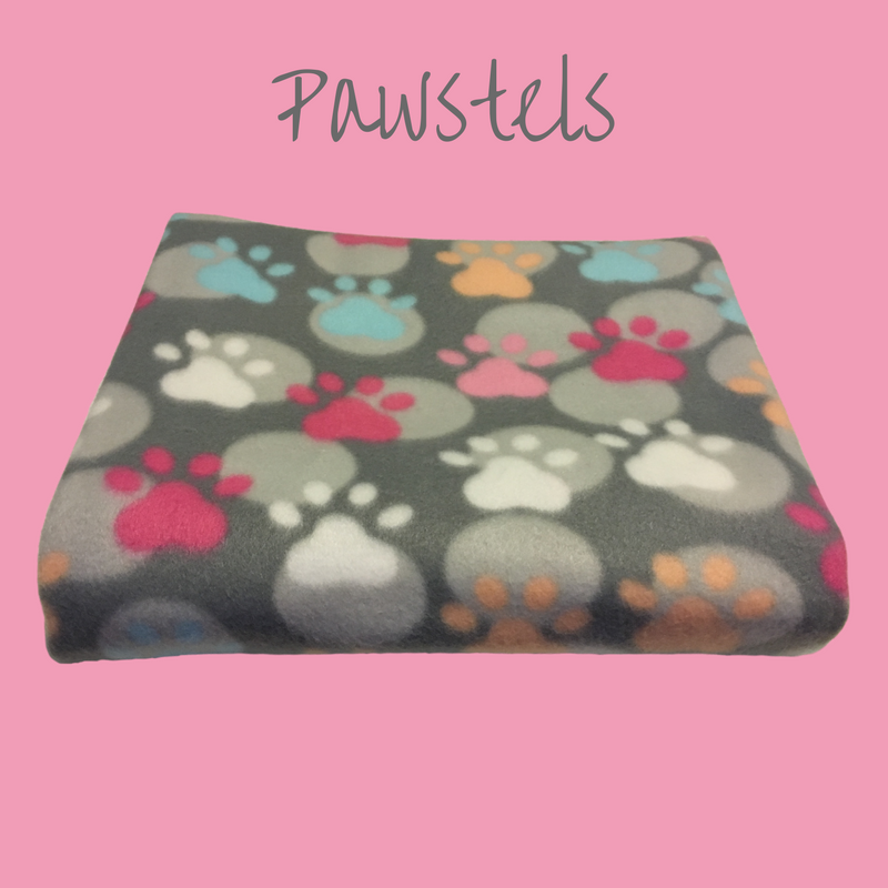 40" x 50" handmade fleece blanket for you or your pets. Blanket edges are finished.