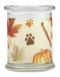 Pet House candles are hand-poured, and made from 100% natural, dye-free soy wax. Comes in an 8.5 oz. glass jar. Fragrance profile is a warm and spicy blend of pumpkin, cinnamon sugar, maple butter, and vanilla bean.