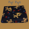 40" x 50" handmade fleece blanket for you or your pets. Blanket edges are finished.