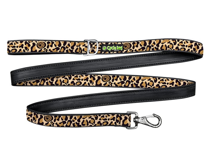 Leashes are waterproof, antibacterial, stylish, functional, durable, easy to clean, perfect for everyday use, and Made in the USA. Leashes feature a "Pup Top" bottle opener near the handle that can be used to attach an LED light or pick-up bags, and quick-snap hardware for easy collar attachment.