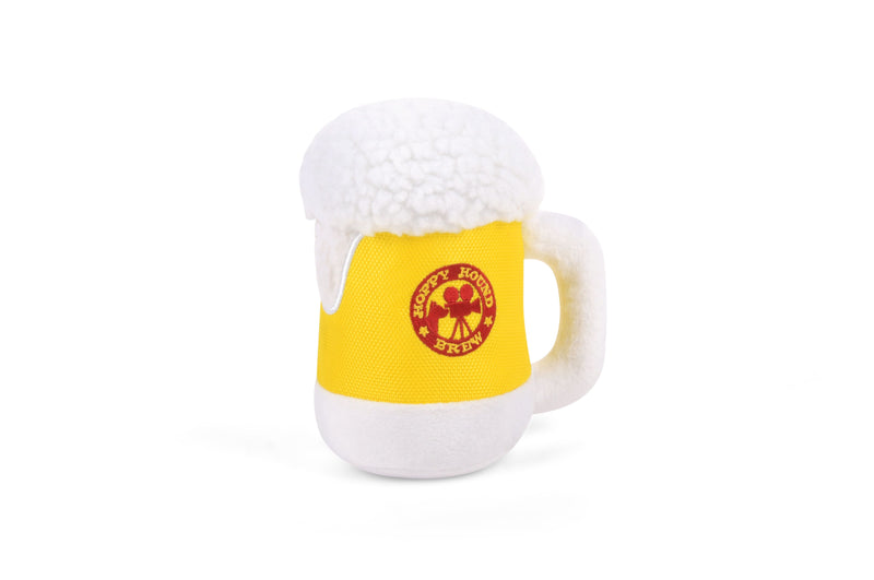 P.L.A.Y. plush dog toys are certified non-toxic, made with durable double-layered fabrics that feature reinforced stitching for extra durability, and are filled with PlanetFill® filler made from 100% post-consumer certified-safe recycled plastic bottles.