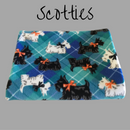 40" x 50" handmade fleece blanket for you or your pets. Blanket edges are finished.