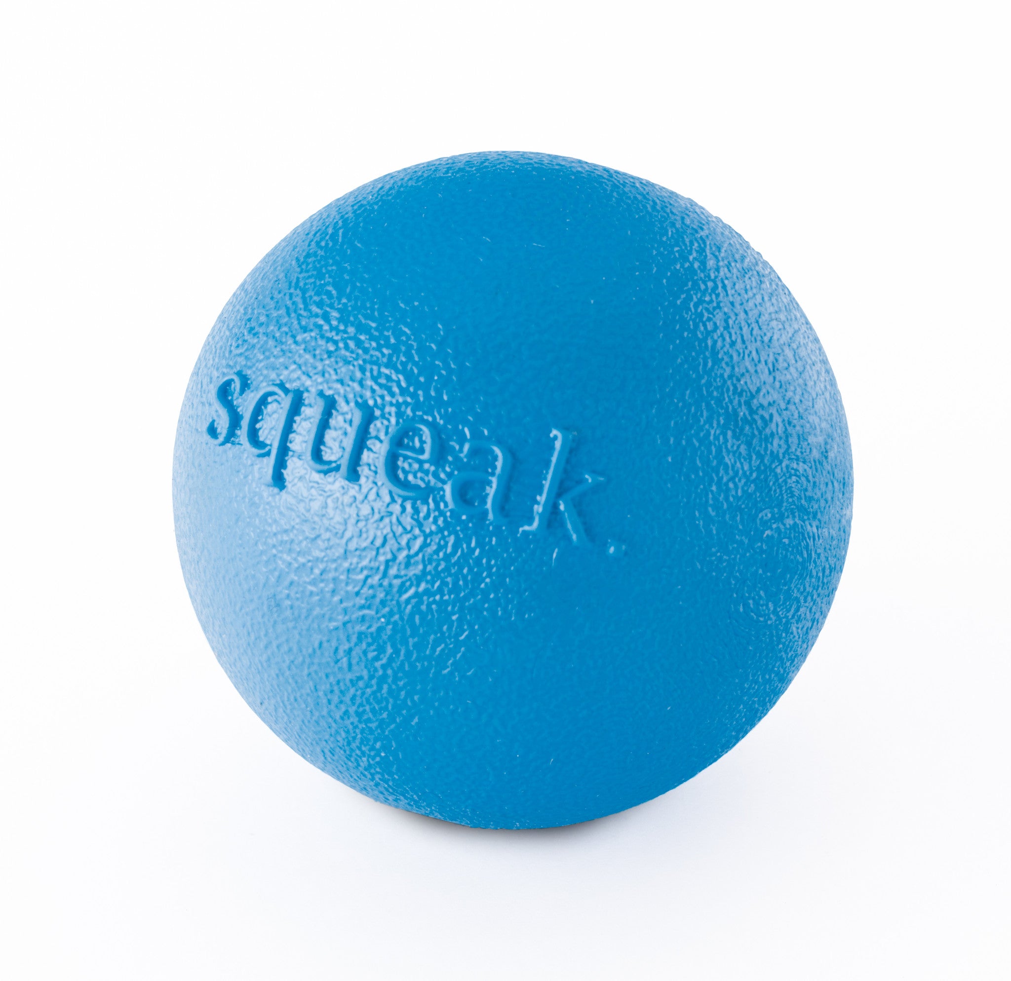 Squeak ball is made from the award-winning Orbee-Tuff material, which is 100% recyclable and non-toxic. Ball is ultra-durable, bouncy, buoyant, and perfect for tossing, fetching, and bouncing. Takes a powerful chewer to make Squeak ... squeak! Toy is infused with natural mint oil.