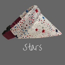 Adorable bandana that slides on to your dog's collar.