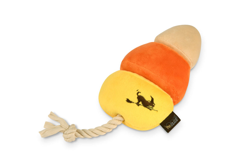 P.L.A.Y. plush dog toys are certified non-toxic, made with durable double-layered fabrics that feature reinforced stitching for extra durability, and are filled with PlanetFill® filler made from 100% post-consumer certified-safe recycled plastic bottles.