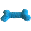 Duraplush Bones are the perfect shape and size for dogs who like to carry toys around in their mouth. This durable and soft dog toy is eco-friendly and made in the USA. It features a Duraplush 2-ply bonded outer material, Stitchguard internal seams, and eco-fill recycled filling.