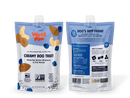 A healthy gourmet upgrade perfect for sneaking into treat toys, dressing up dinner, or rewarding the goodest boys and girls on the trail. Simple nutrition packed into a mess-free pouch for happy treating.
