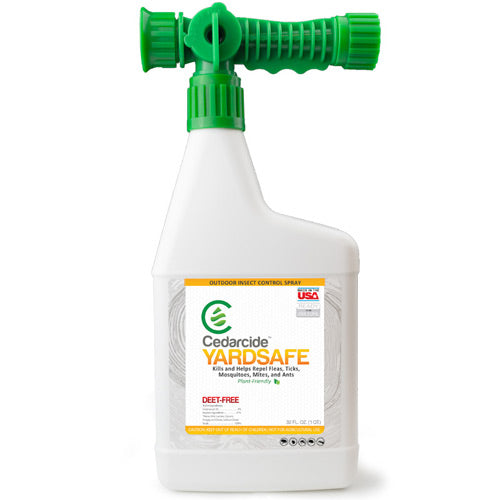 Cedarcide Yardsafe is a safe and effective way to keep your yard free of unwanted pests.