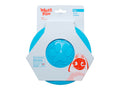 Zisc is a lightweight, high-flying, and durable frisbee. Toy floats and flies far. Frisbee is soft and pliable, making it gentle on dog teeth and gums. Built for gentle chewers and made from Zogoflex, a bendy, stretchy, and bouncy material that is durable but not rigid. Toys are gentle on your dog's teeth.
