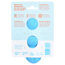 Rumpus is an extra durable toy with three chew lobes that are designed for dogs who need to gnaw. Toy rocks, rolls, bounces, and floats to keep dogs engaged. Built for tough chewers and made from Zogoflex, a bendy, stretchy, and bouncy material that is durable but not rigid. Toys are gentle on your dog's teeth.