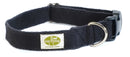 Brightly colored collars by Earth Dog are made from 100% hemp webbing. Hemp fibers have antimicrobial properties and are naturally hypoallergenic, making these collars perfect for everyday wear and for dogs with skin sensitivities and/or allergies. Collars are durable and easy to clean.