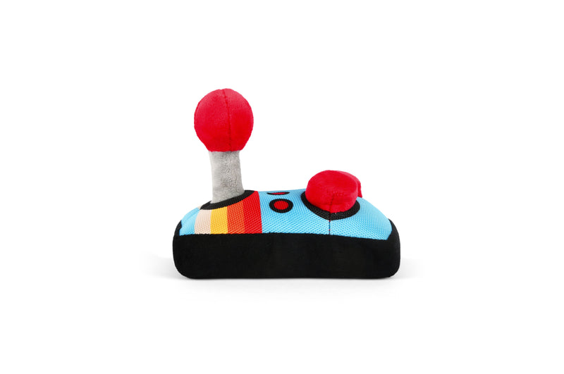 P.L.A.Y. plush dog toys are certified non-toxic, made with durable double-layered fabrics that feature reinforced stitching for extra durability, and are filled with PlanetFill® filler made from 100% post-consumer certified-safe recycled plastic bottles.