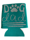 High-quality, brightly colored can koozies with cute dog designs made with sparkly vinyl.