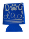 High-quality, brightly colored can koozies with cute dog designs made with sparkly vinyl.