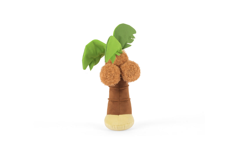 P.L.A.Y. plush dog toys are certified non-toxic, made with durable double-layered fabrics that feature reinforced stitching for extra durability, and are filled with PlanetFill® filler made from 100% post-consumer certified-safe recycled plastic bottles.