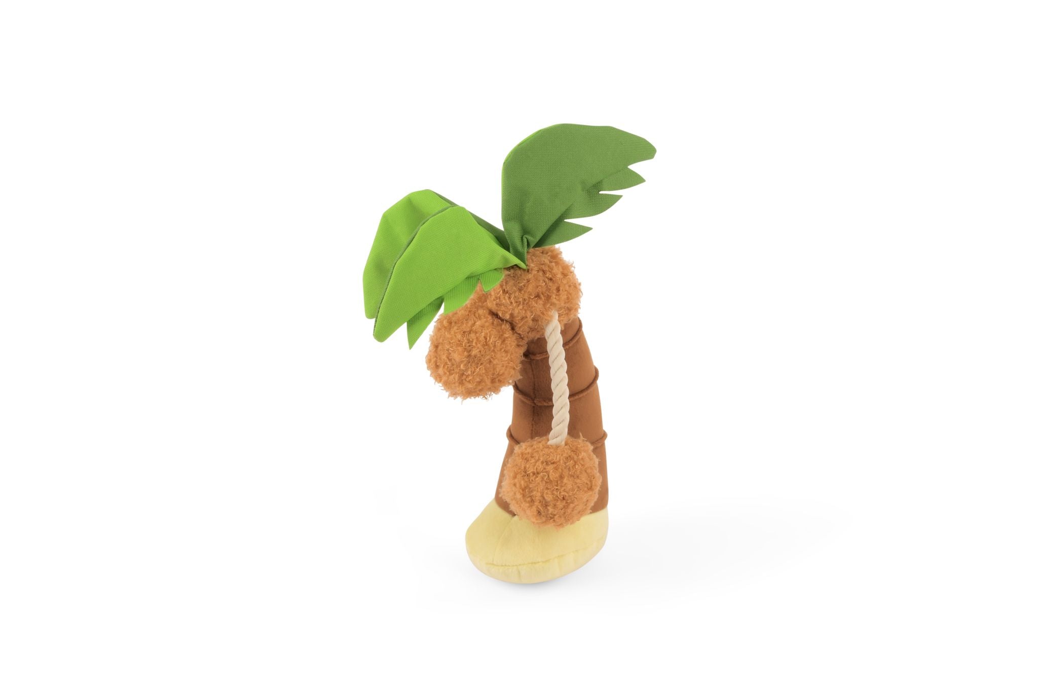 P.L.A.Y. plush dog toys are certified non-toxic, made with durable double-layered fabrics that feature reinforced stitching for extra durability, and are filled with PlanetFill® filler made from 100% post-consumer certified-safe recycled plastic bottles.